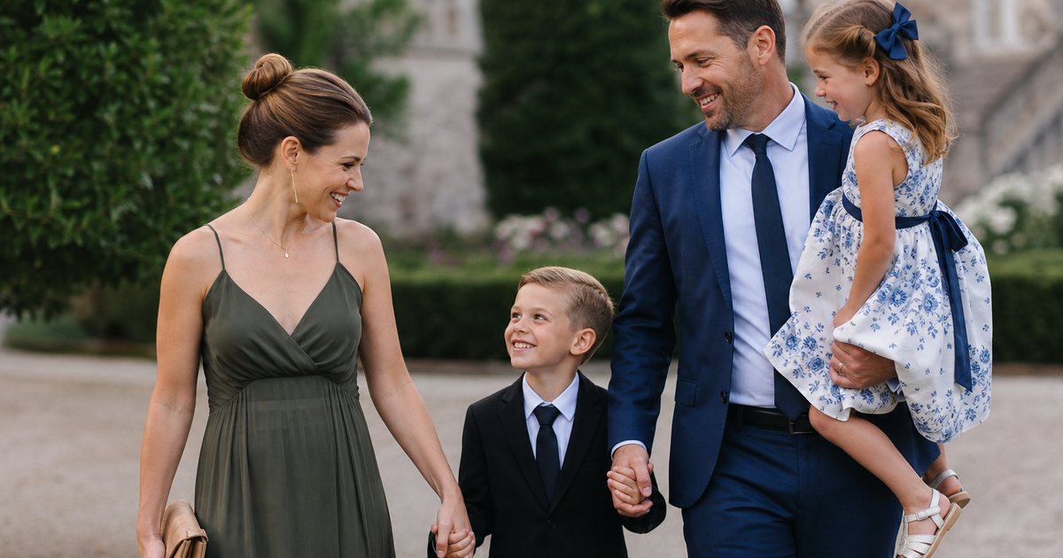 How should an event host handle plus ones and whole families when collecting RSVPs online?