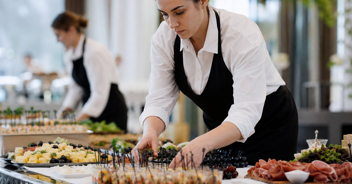 How can RSVP meal data help you plan catering quantities so there is neither shortage nor waste?